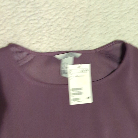 Lavender, Purple short-sleeved casual/formal, summer/fall wedding guest dress - Picture 3 of 11